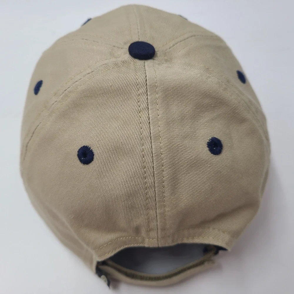 Mammoth Cave Hat Adjustable Ouray Beige Blue Hiker Brand National Park Logo Men